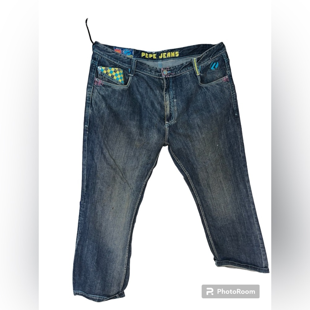 Pepe jeans size 44 blue color great condition